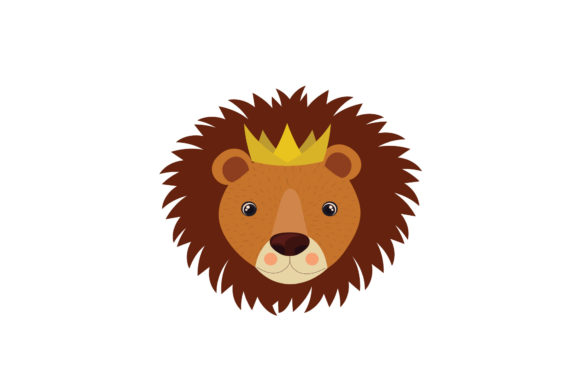 Download Animal Party Lion Illustration - Animal Collection