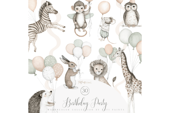 Download Woodland Happy Birthday Animals Clipart - Animal Collection