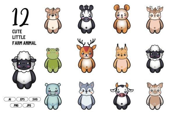 Download Cute Little Farm Animal - Animal Collection